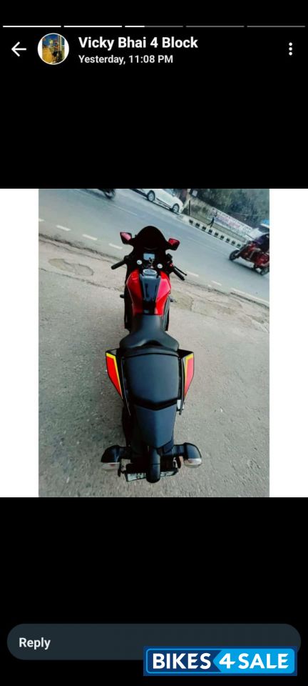 Metallic Red Yamaha R15 V4