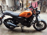 Orange Yamaha FZ-X