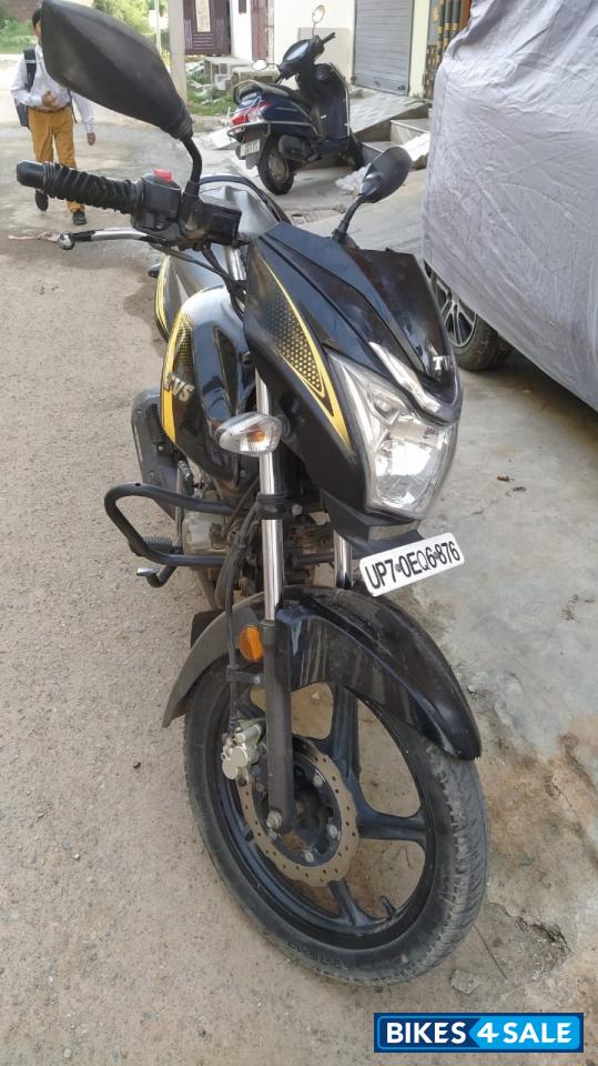 Black & Gold TVS Victor Premium Edition