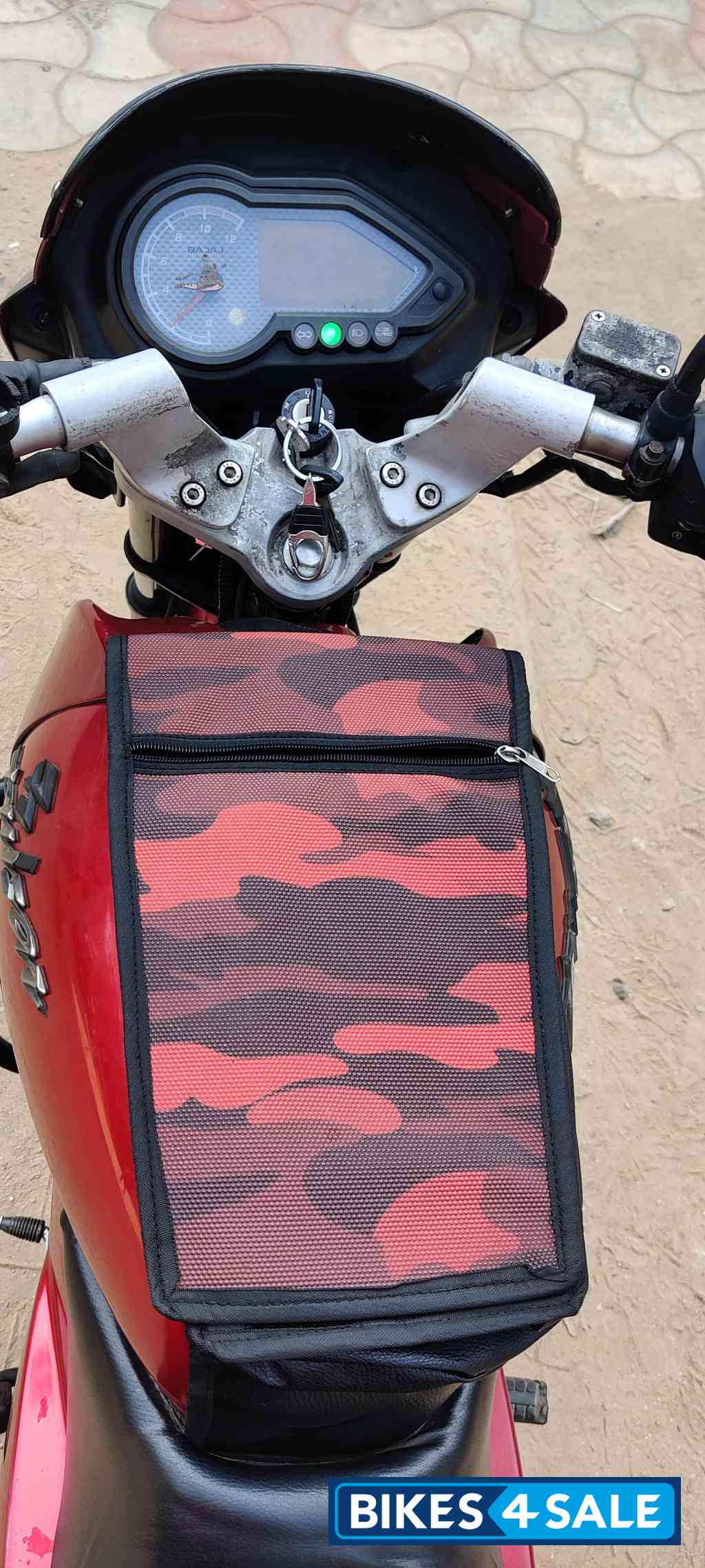 C Wine Red Bajaj Pulsar 150