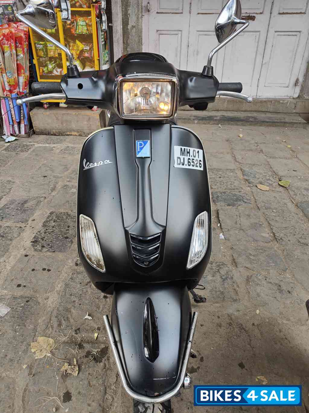 Matt Black Vespa SXL 150