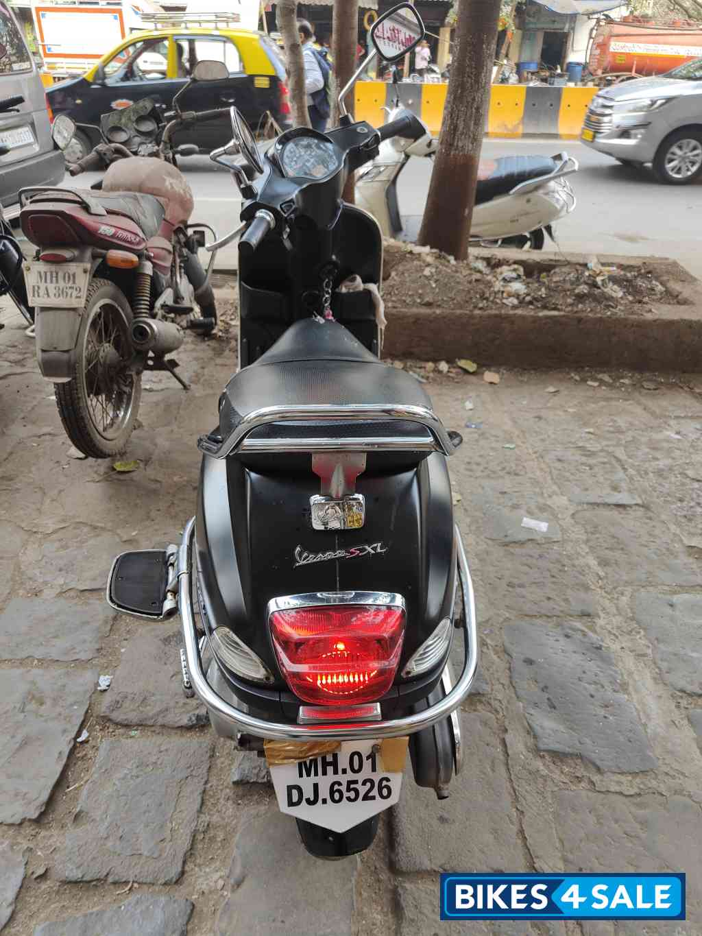 Matt Black Vespa SXL 150