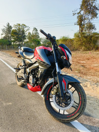 Racing Red Bajaj Pulsar NS200