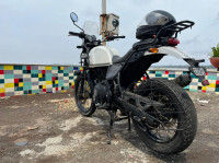 Snow White Royal Enfield Himalayan