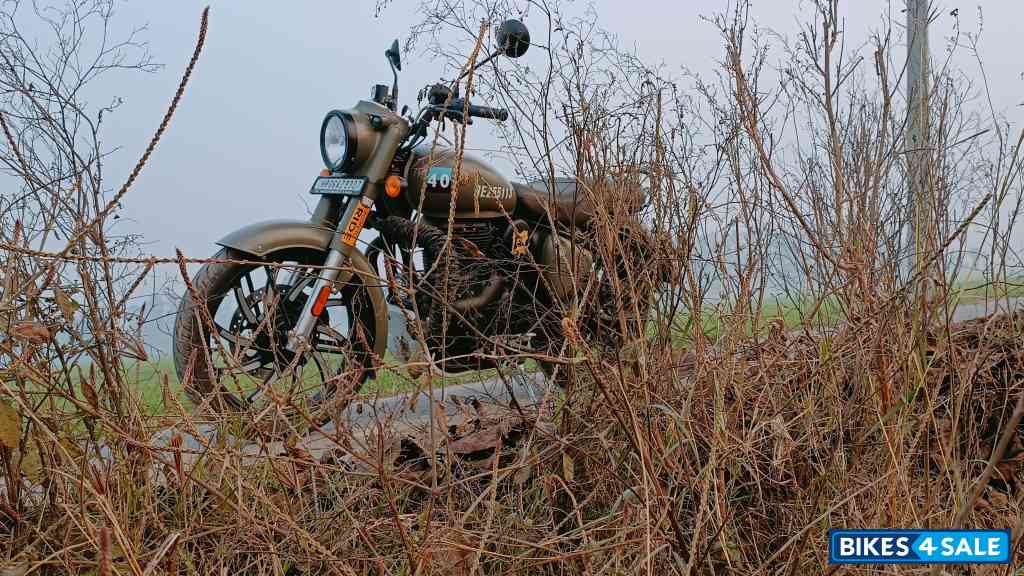 Marsh Grey Royal Enfield Classic 350 Dual Channel BS6
