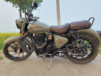 Marsh Grey Royal Enfield Classic 350 Dual Channel BS6