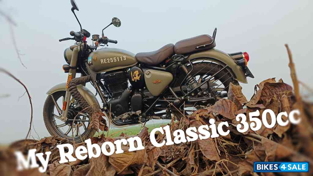 Marsh Grey Royal Enfield Classic 350 Dual Channel BS6