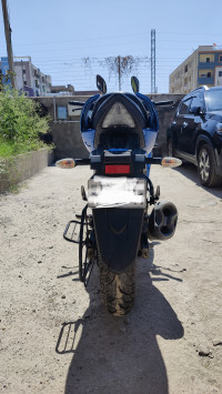 Blue Suzuki Gixxer SF Fi