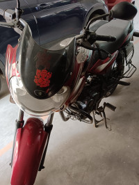 Red And Black Bajaj Discover DTSi 135