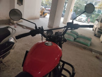 Red Royal Enfield Meteor 350 Fireball