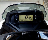 White Suzuki Burgman Street BS6