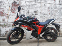 Black - Red Suzuki Gixxer SF Fi