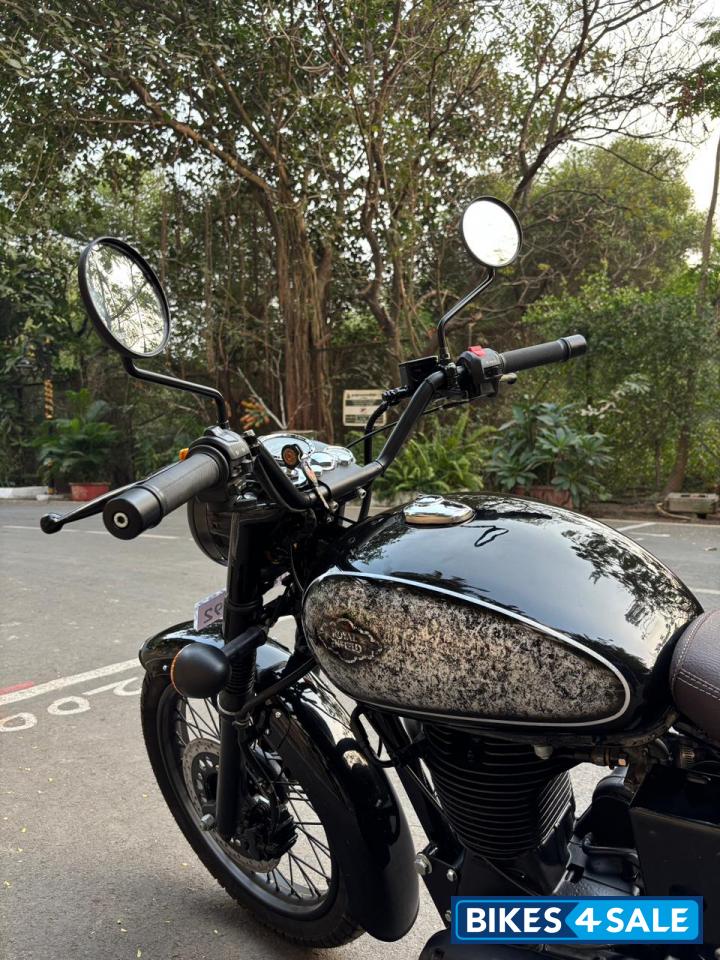 Black Royal Enfield Bullet Electra