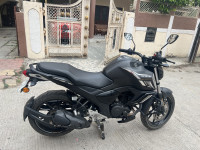 Black Yamaha FZ FI V3 BS6
