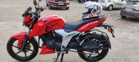 Red TVS Apache RTR 160 4V