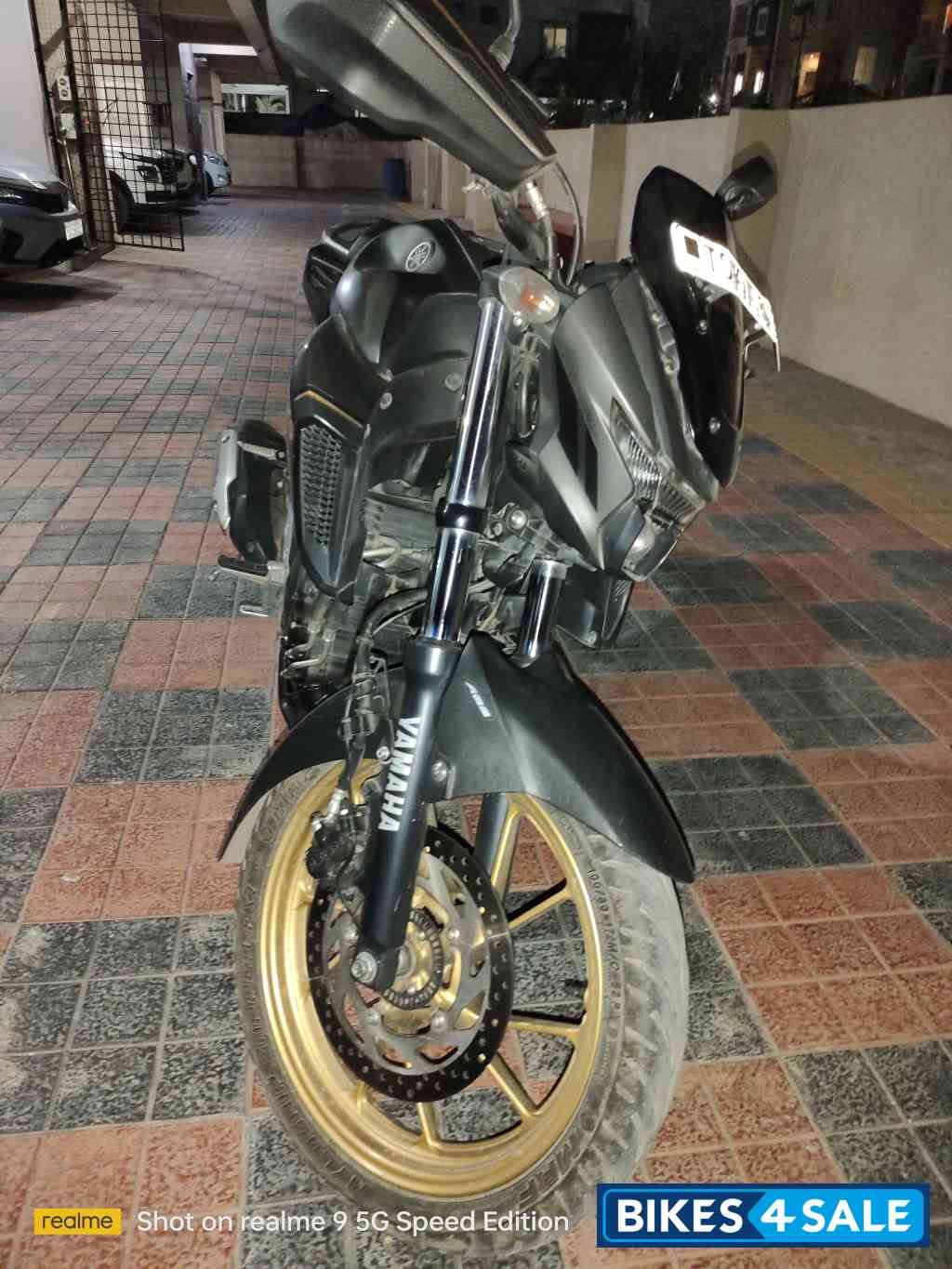 Black Yamaha FZS 25 2022 Black Yamaha FZS 25 2022
