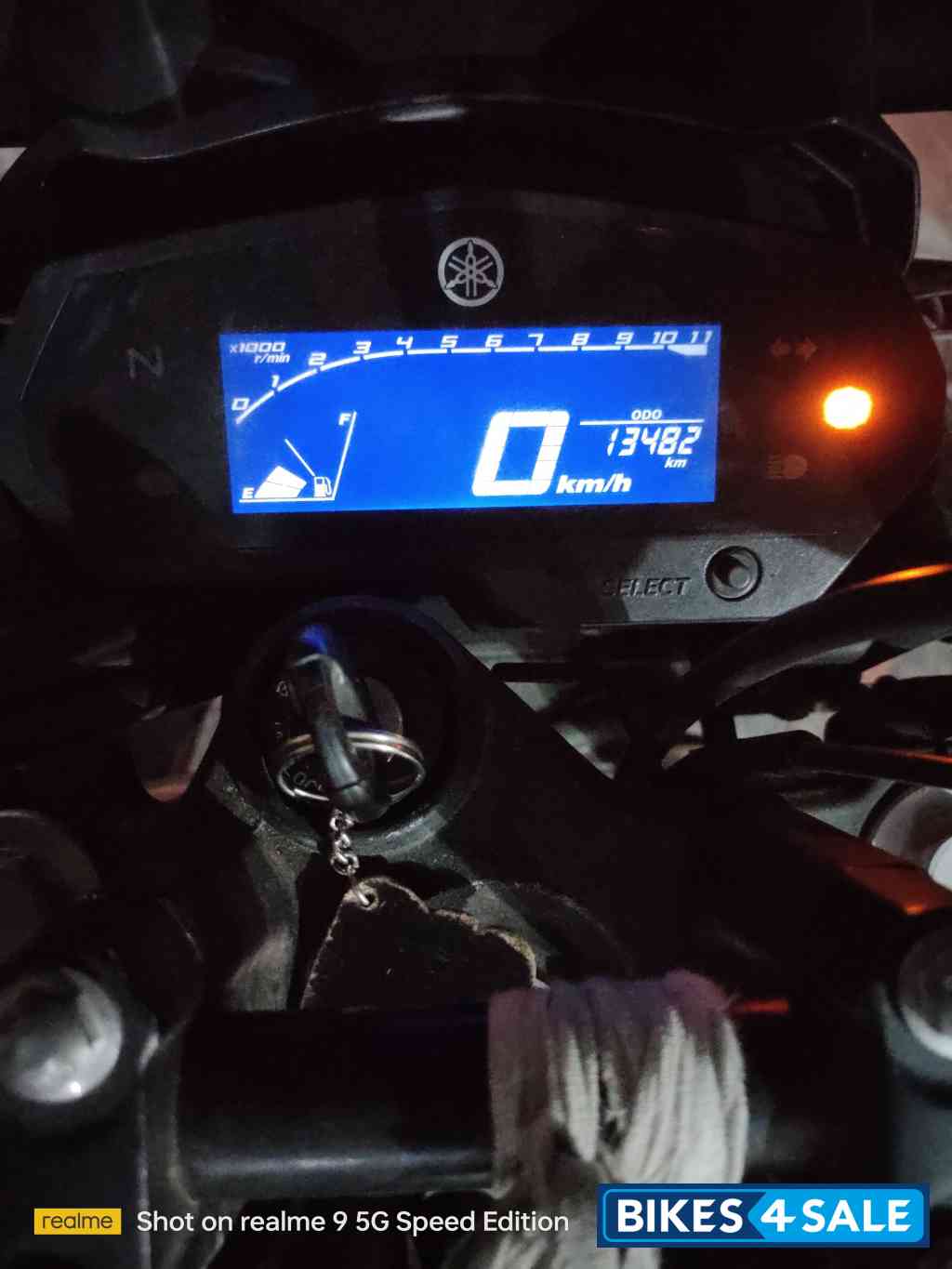 Black Yamaha FZS 25 2022 Black Yamaha FZS 25 2022