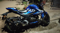 Blue Suzuki Gixxer 250 BS6