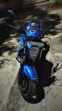 Blue Suzuki Gixxer 250 BS6