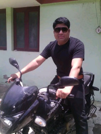 Black Bajaj Pulsar 180