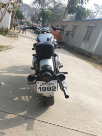 Silver Royal Enfield Classic 350