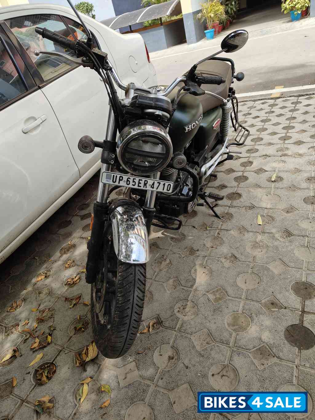 Green Matte Honda Hness CB 350