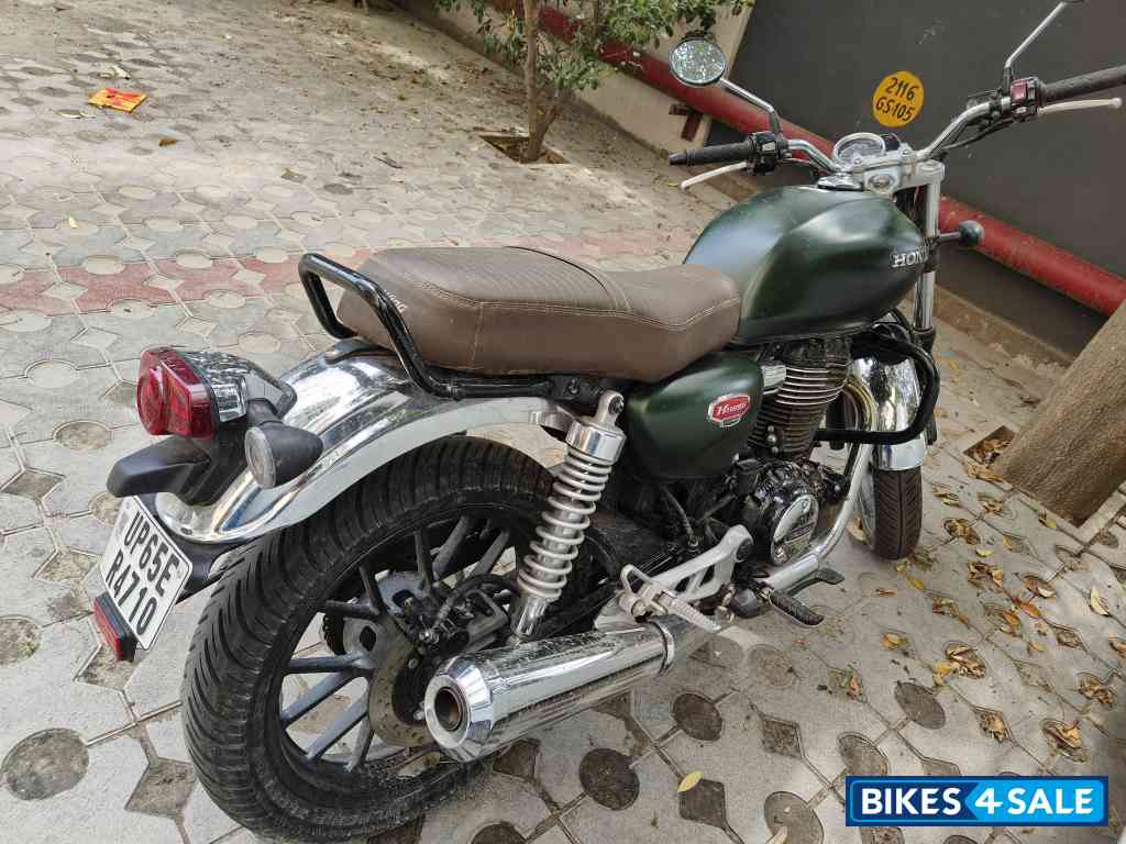 Green Matte Honda Hness CB 350