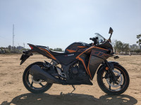 Matt Grey And Orange Honda CBR 250R