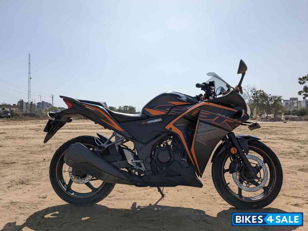 Matt Grey And Orange Honda CBR 250R
