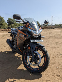 Matt Grey And Orange Honda CBR 250R