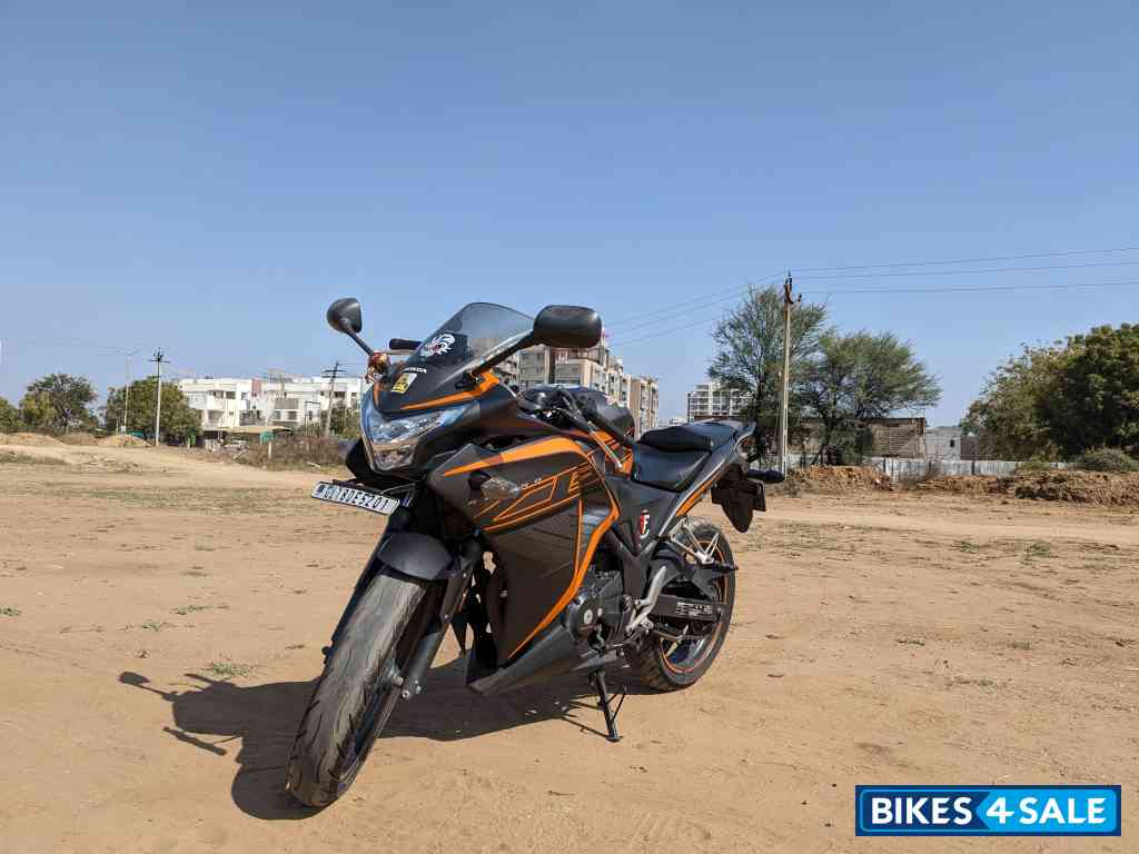 Matt Grey And Orange Honda CBR 250R