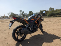 Matt Grey And Orange Honda CBR 250R