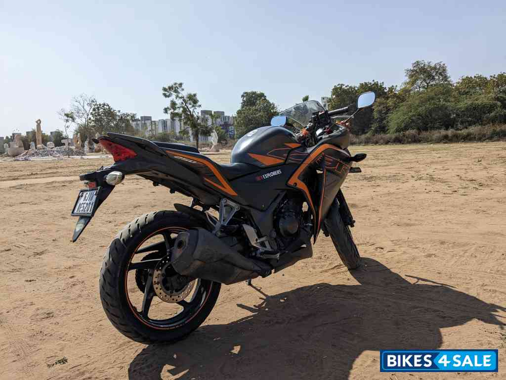 Matt Grey And Orange Honda CBR 250R