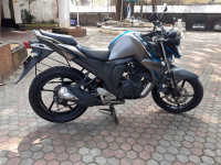 Matte Grey With Blue Yamaha FZ-S FI V2