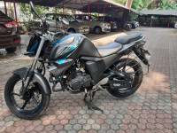 Matte Grey With Blue Yamaha FZ-S FI V2