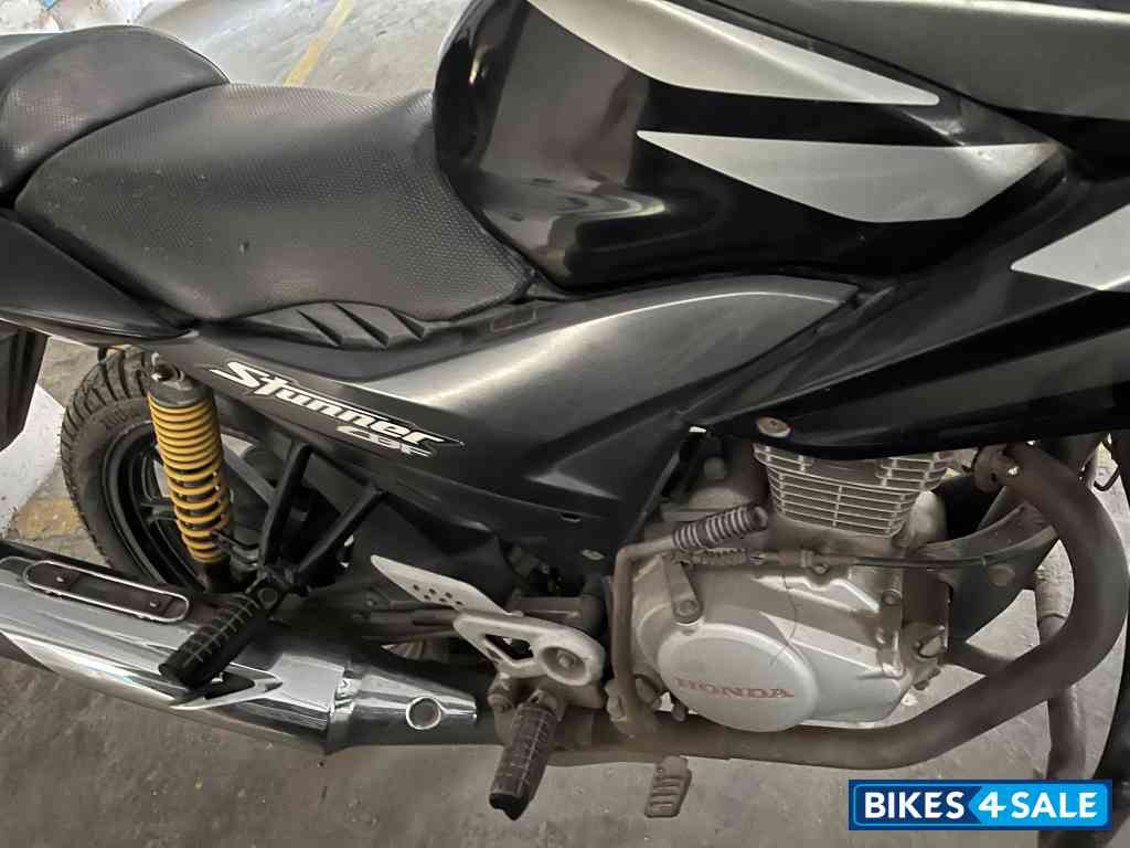 Black Honda CBF Stunner