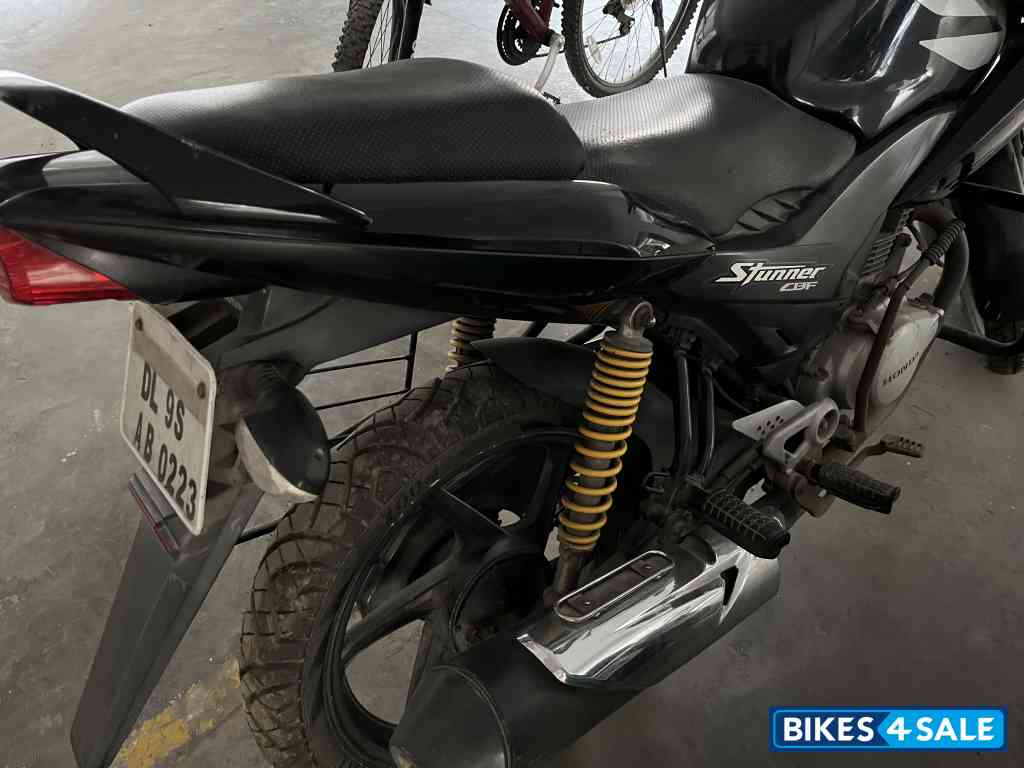 Black Honda CBF Stunner
