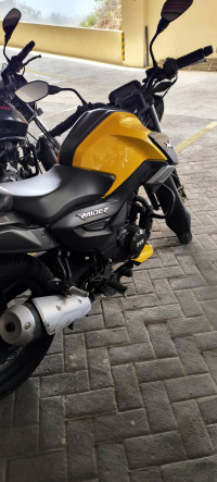 Yellow TVS Raider 125