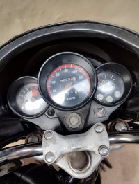 Black Honda CB Unicorn