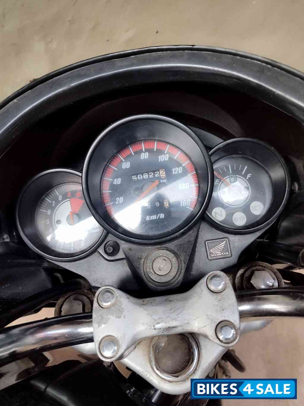 Black Honda CB Unicorn