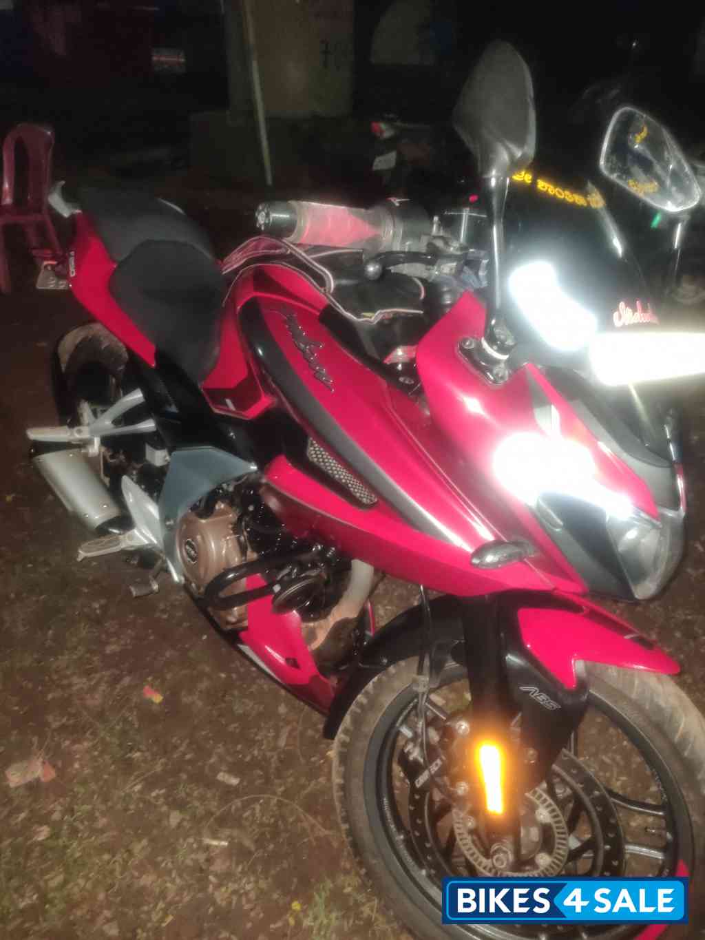 Racing Red Bajaj Pulsar F250