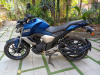 Blue Yamaha FZ-S FI V3