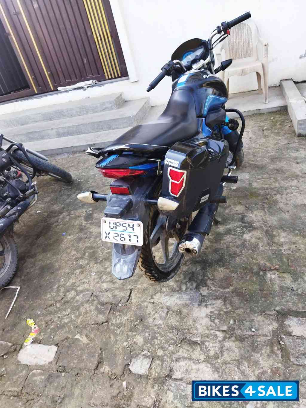 Blue Black Hero Splendor iSmart