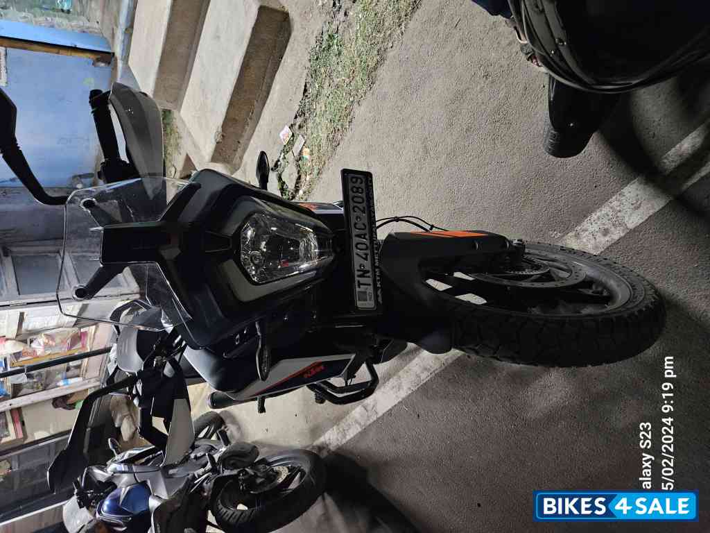 Blue KTM 250 Adventure 2022