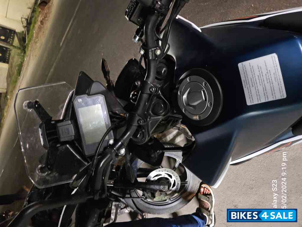 Blue KTM 250 Adventure 2022