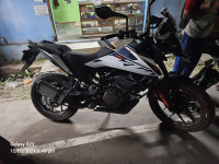 Blue KTM 250 Adventure 2022