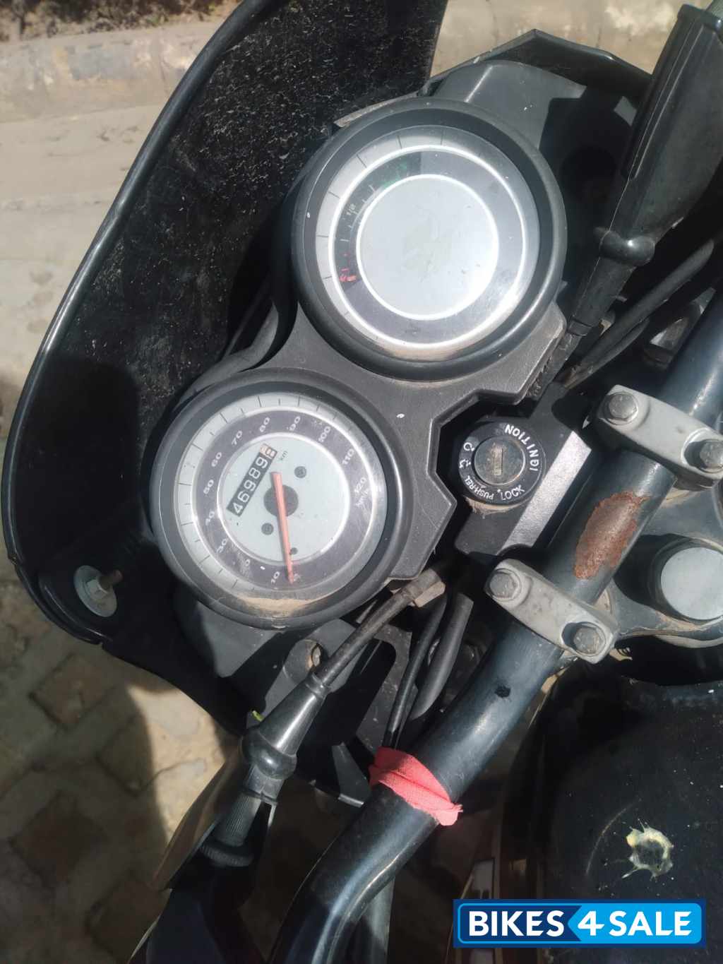 Grey Bajaj Platina 100