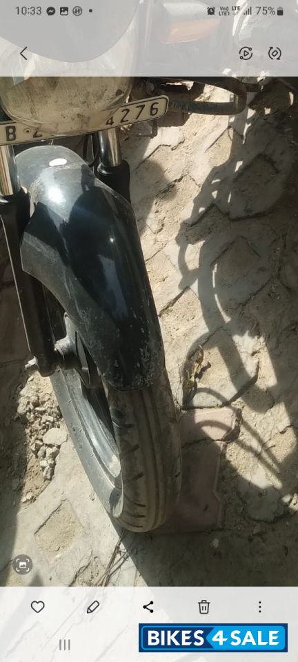 Grey Bajaj Platina 100