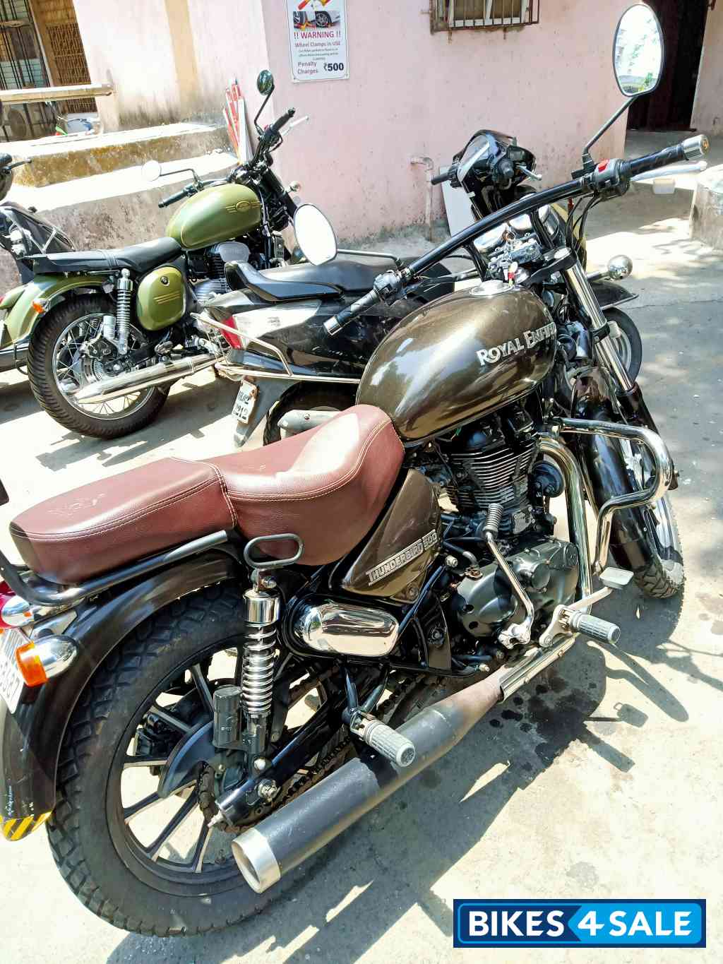 Lightning Brown Royal Enfield Thunderbird 500