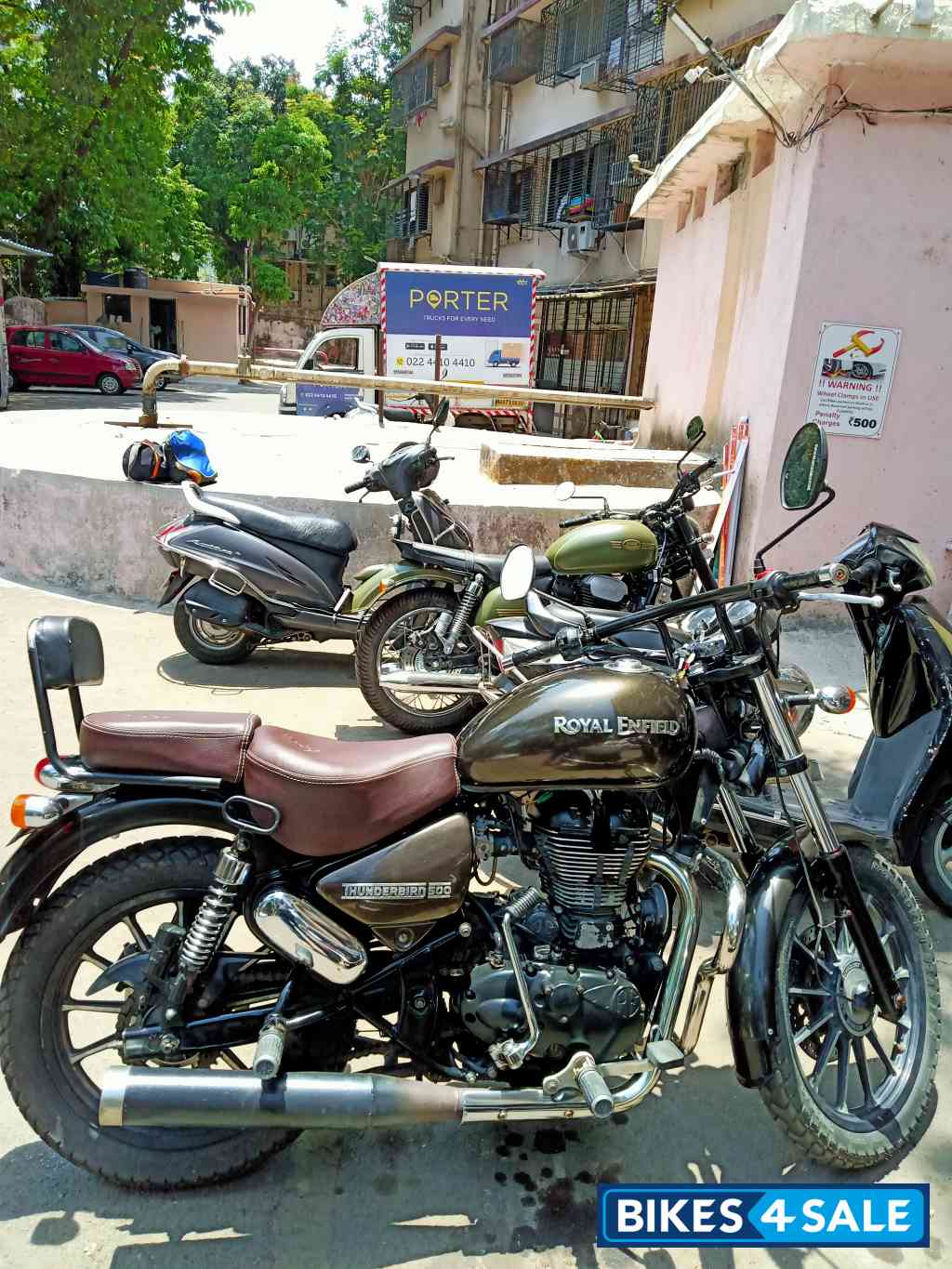 Lightning Brown Royal Enfield Thunderbird 500